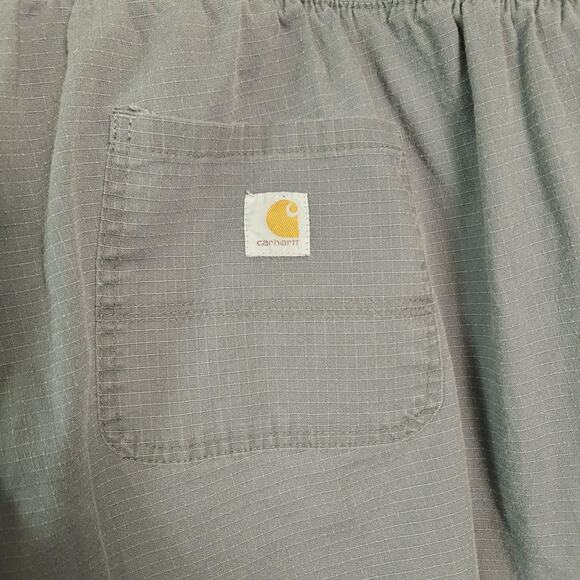 Carhartt Scrub Set Womens Large Top XL Pants Gray Rugged Flex Ripstop C51118 - Picture 15 of 16